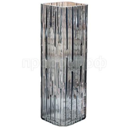 Ваза д/цветов Квадро малая графит стекл. /1903-Н5 /1шт/ДК Ваза д/цветов Квадро малая графит стекл. /1903-Н5 /1шт/ДК