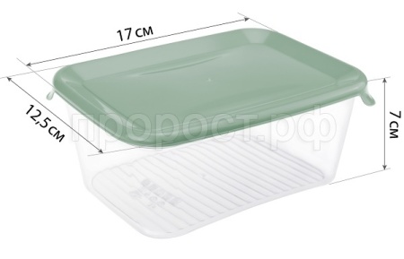 Емкость для продуктов 1л ПРАКТИК микс   Емкость для продуктов 1л ПРАКТИК микс