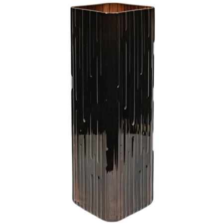 Ваза д/цветов Квадро большая Браун стекл. /1905-Н5 /1шт/ДК Ваза д/цветов Квадро большая Браун стекл. /1905-Н5 /1шт/ДК