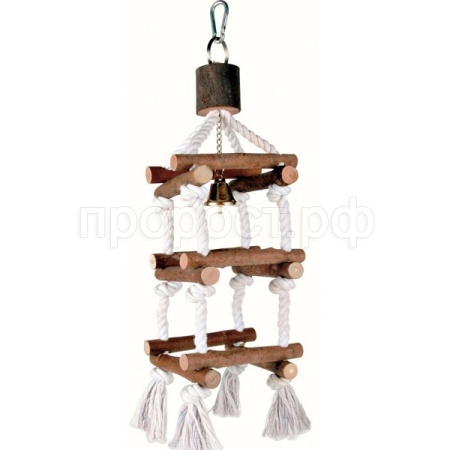 Игрушка д/птиц Лестница деревянная 51см/46968/Биосфера Игрушка д/птиц Лестница деревянная 51см/46968/Биосфера