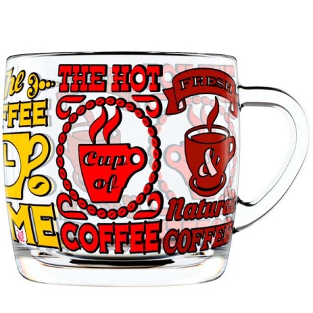Кружка Кофенечка 300мл /2134-Д /12шт/ДК