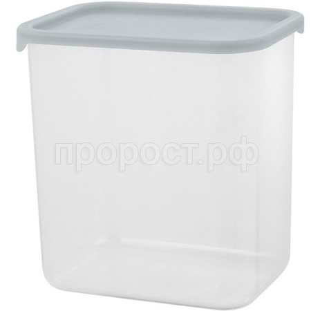 Емкость д/сыпуч. 1,5л Sugar&Spice прямоуг. трюфель с гибкой крышкой SE1682 /8шт/ПР