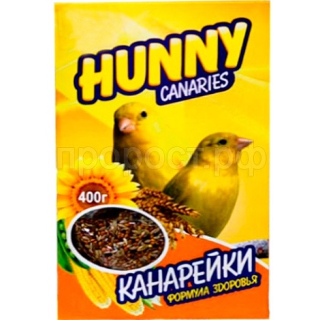 Птицы Ханни д/канареек зерносмесь 400гр/20шт/Вестерн ЧЗ