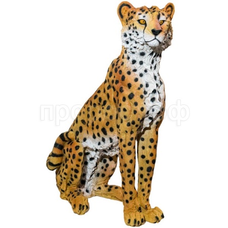 Леопард сидячий большой 65*52см 12608