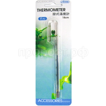 Термометр аквариумный навесной 18см/I-631/АЛ