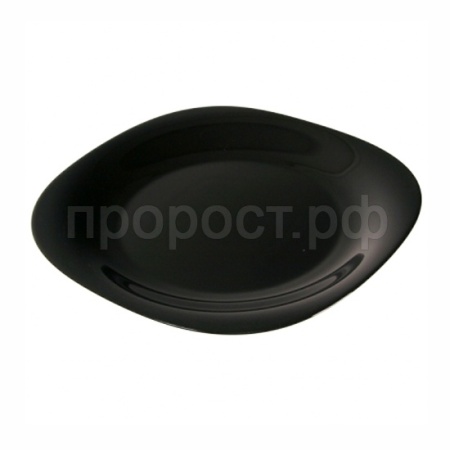 Тарелка обеденная "НЬЮ КАРИН" 26см черная /L9817/24шт/ LUMINARC