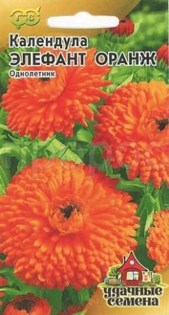 Гавриш Уд семена Календула Элефант Оранж 0,3 г
