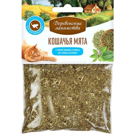 Лакомство К Деревенские Мята лимон и мелисса 15г/72970049