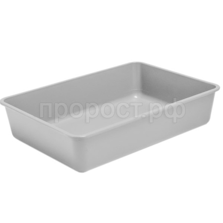 Туалет д/кошек Прованс без рамки глубокий под наполнитель 42*30*15см серый/2918/Дарэлл