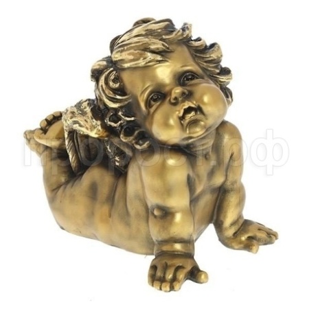 Ангел (золото) L17W30H24см 123316/A001