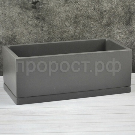 Кактусник графит 23*12*9см/NK50/4/649808